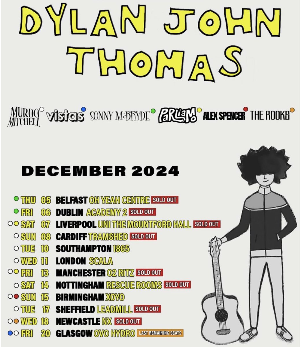 Parliamo (@parliamoband) on Twitter photo Buzzing to announce we’ll be supporting <a href="/DylanJohnThoma5/">Dylan John Thomas</a> on some of his tour this month. Bucket list gigs, we can’t wait for these 😎 Buzzing to announce we’ll be supporting <a href="/DylanJohnThoma5/">Dylan John Thomas</a> on some of his tour this month. Bucket list gigs, we can’t wait for these 😎