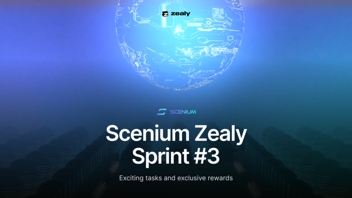 sceniumapp's tweet photo. 🚀 Zealy Sprint #3 is Here, Scenians!

It’s time to take on new challenges and climb the ranks once again. Bigger tasks, bigger rewards!

Jump in👉 https://t.co/J86ylhGgtL
🎯 Complete tasks. Earn points. Claim your rewards.

🎁 Rewards:
🔥 Whitelist spots for the TOP 100 
🦾 Prestigious Sprinter Role

The leaderboard awaits—let's make this Sprint unforgettable!

#Scenium #RWA
