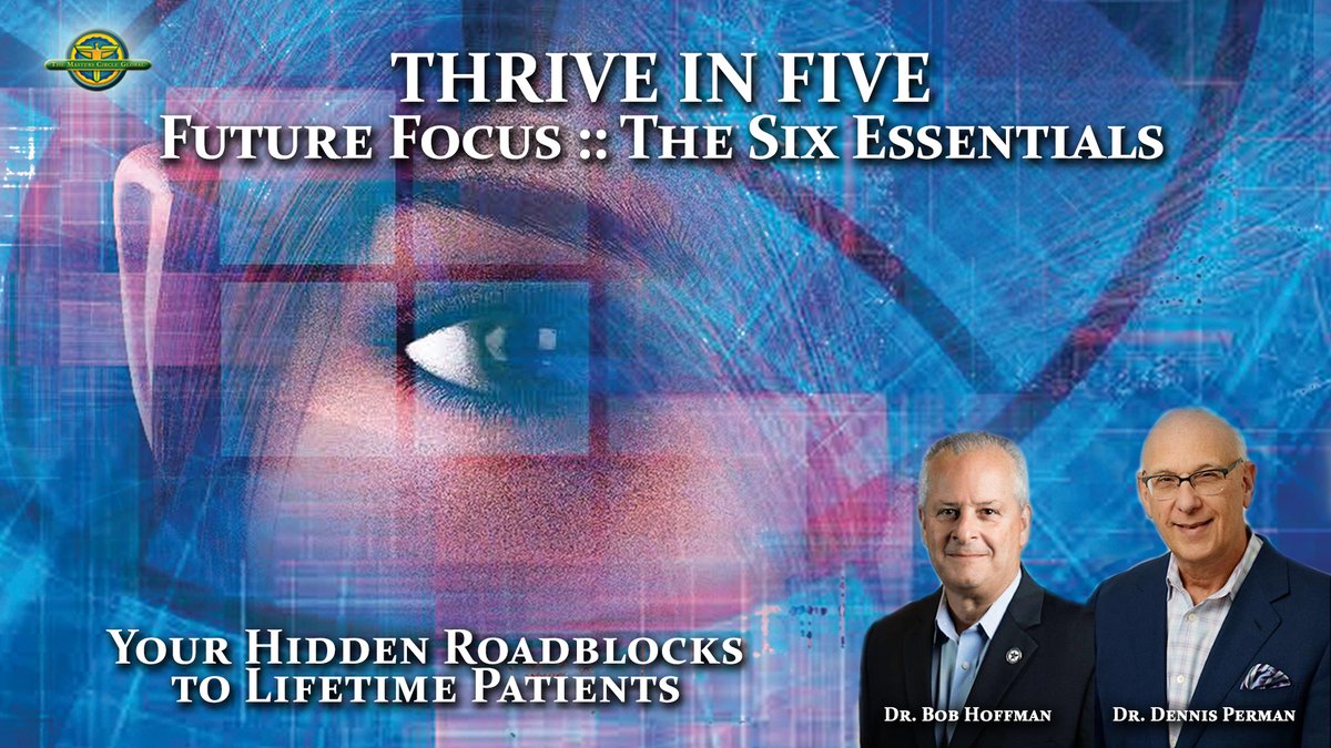 MastersCircle's tweet photo. Going LIVE today, December 2nd at 3PM (EST)

Your Hidden Roadblocks to Lifetime Patients

Twitter: https://t.co/q6zVffSD2b

JOIN The Masters Circle Global for another 5 minute Thrive In Five as Dr. Bob Hoffman shares:

Your Hidden Roadblocks to Lifetime Patients

Thrive In Five is designed to help you build the practice you never before thought possible.

#chiropractic #chiropractor #chiropractors