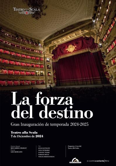 cinescdmorasol's tweet photo. ÓPERA EN DIRECTO | El próximo sábado 7 de diciembre a las 18.00h, Riccardo Chailly inaugura la Temporada de Ópera 2024-2025 con una nueva producción de #LaForzaDelDestino , dirigiendo su noveno título de Verdi en @teatroallascala 
https://t.co/ADbs1iZszd
#cultura #música #cine https://t.co/Kf2ltrQBxd