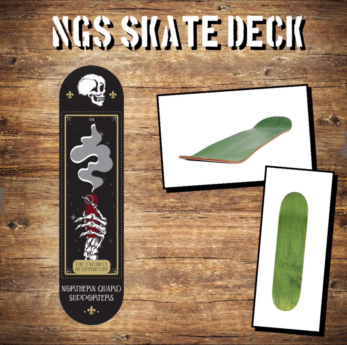 NGSMerch's tweet photo. NGS CYBER MONDAY! Check out some of the new items in our online store! 

▪️Skateboard Decks
▪️ Varsity full-zip
▪️ New Stickers 
▪️ Anti-fascist button packs
▪️ Winter hats
▪️ New t-shirts 

PLUS MORE! https://t.co/I50lfZHZCz