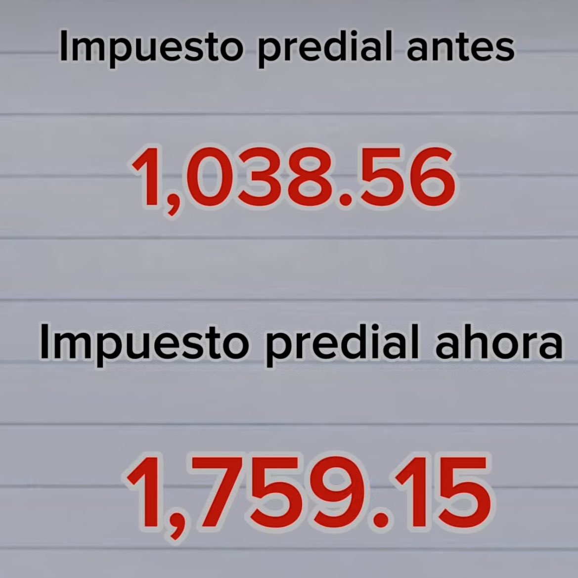 Con el aumento al valor catastral que aprobó Cecilia Patrón y su cabildo panista, todos vamos a pagar más predial. Por ejemplo, una casa en Francisco de Montejo que en 2023 pagó $1,040 en 2024 pagará $1,760, un aumento del 69%. ¡A disfrutar lo votado!