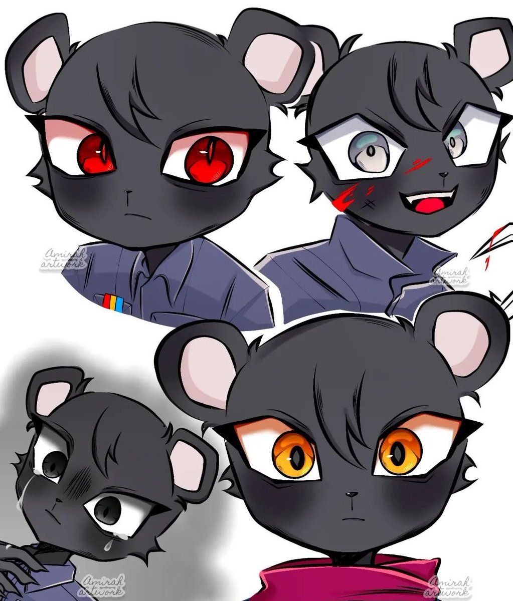 Amirah_artWR's tweet photo. My new OC, Romi the bear 🐻 
#unicornwar #unicornwaroc #IbispaintX #oc #digitalart https://t.co/GUA4WtQLqb