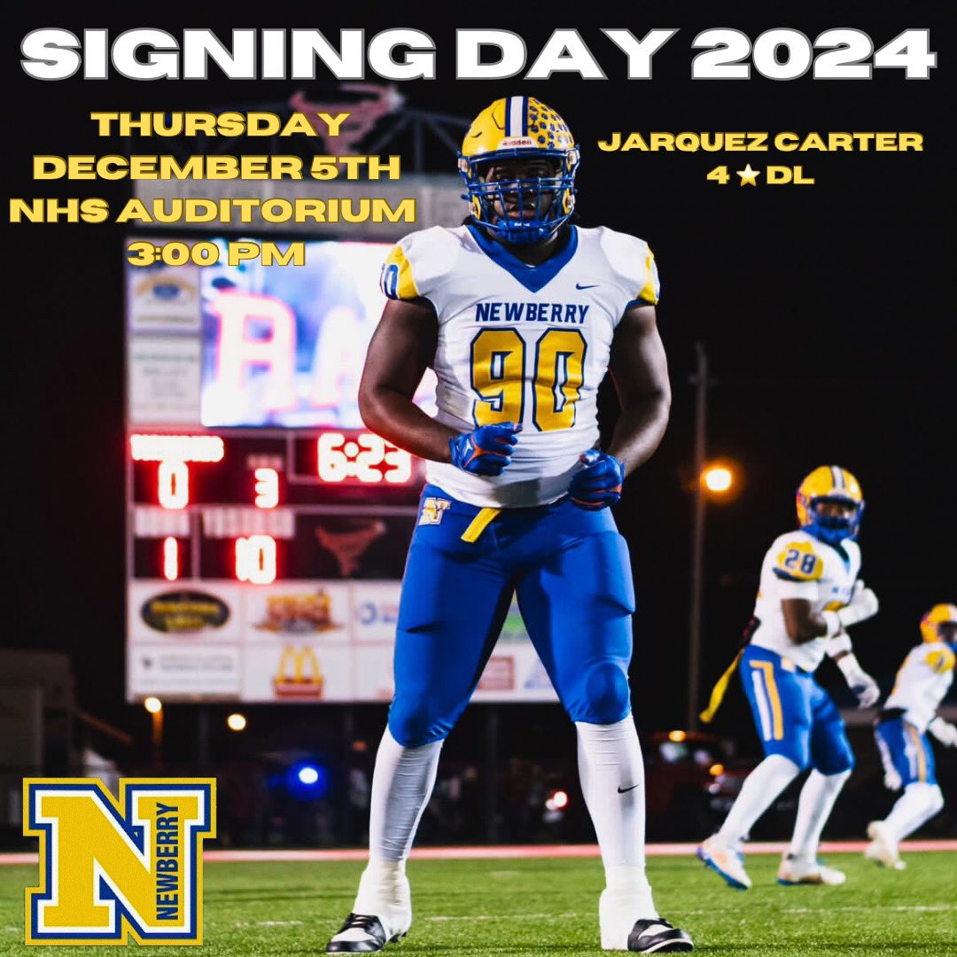 Dec 5th, 3pm at NEWBERRY HIGH SCHOOL