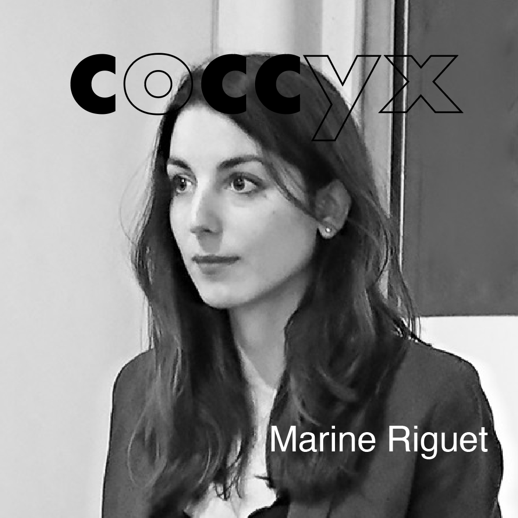 Aujourd'hui c'est Marine Riguet qui nous emmène vers la  soirée COCCYX 04. 
Et avec  les écritures, les voix de Laurence Vielle et de Ada Mondès avec Denis Charolles chevauchant  sa batterie
(6.12, 19h - La Guillotine, 24 rue Robespierre 93100 Montreuil - Métro Robespierre)