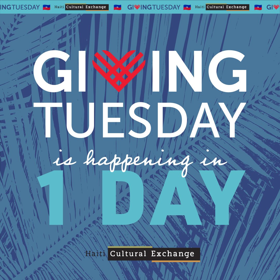 HaitiCulturalX's tweet photo. Roots run deep, and so does our love for community. This #GivingTuesday, help HCX build a nurturing space where Haitian culture and creativity thrive! 💙🌱 #GroundedInHeritage #SupportHCX #RootsToGrow https://t.co/DQatAmZB1p
