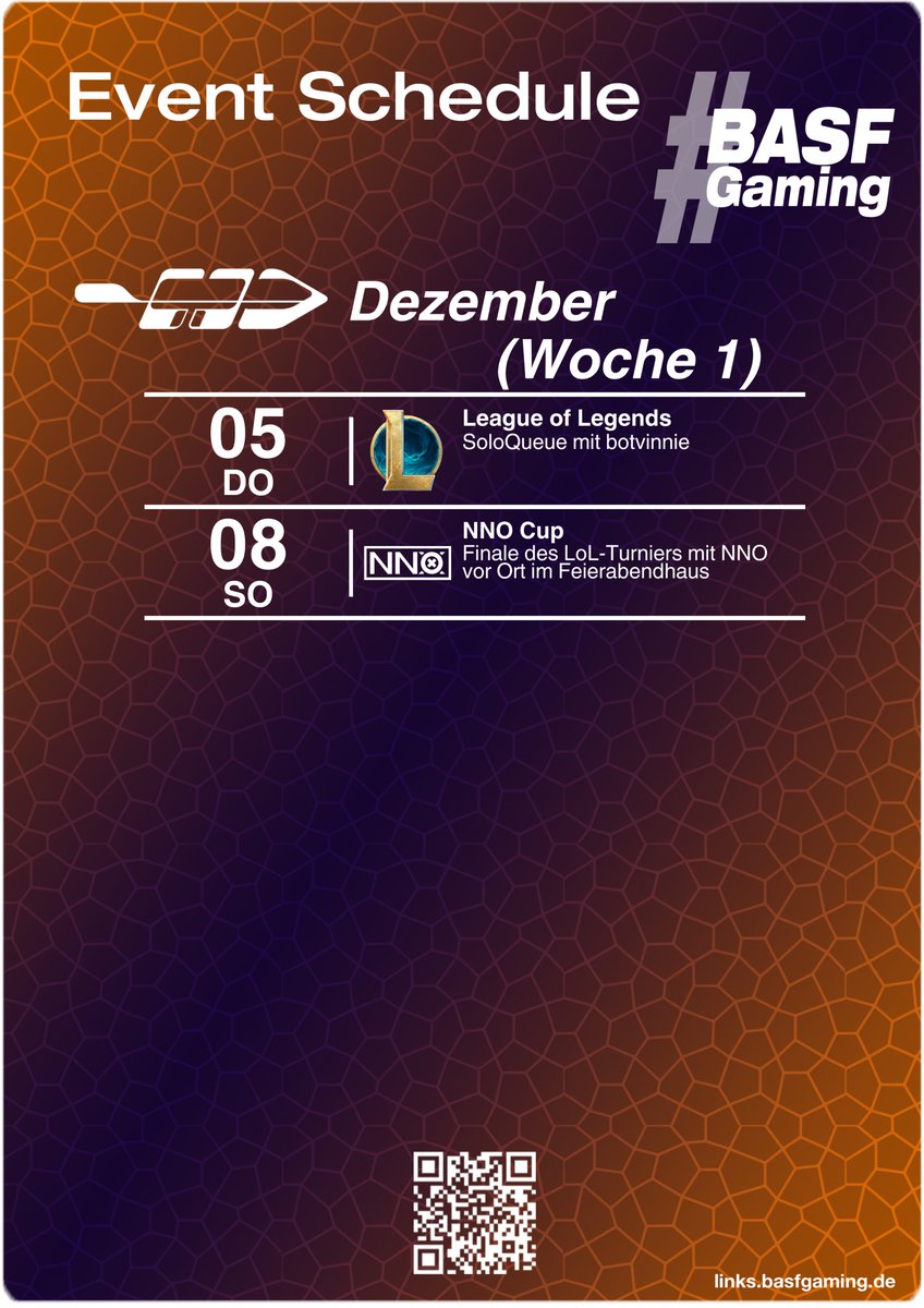 Hey Freunde, diesen Dezember werden wir öfter streamen. Kommt gerne vorbei und chillt mit uns! Der Streamplan wird Woche für Woche rauskommen, also bleibt gespannt!