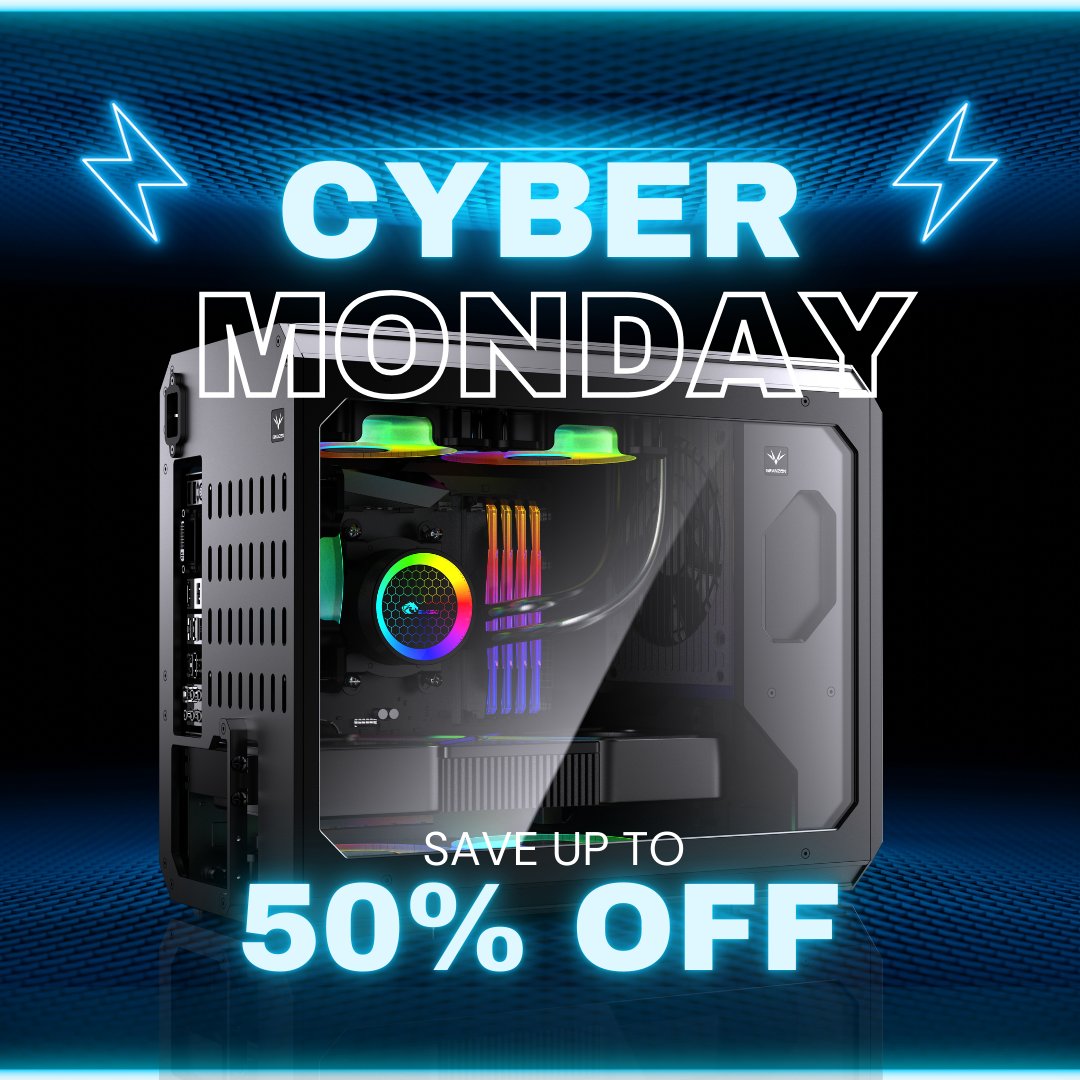 primochill's tweet image. This Cyber Monday, our deals will not only chill 🥶 your wallet, they'll turn your PC into the North Pole!❄️