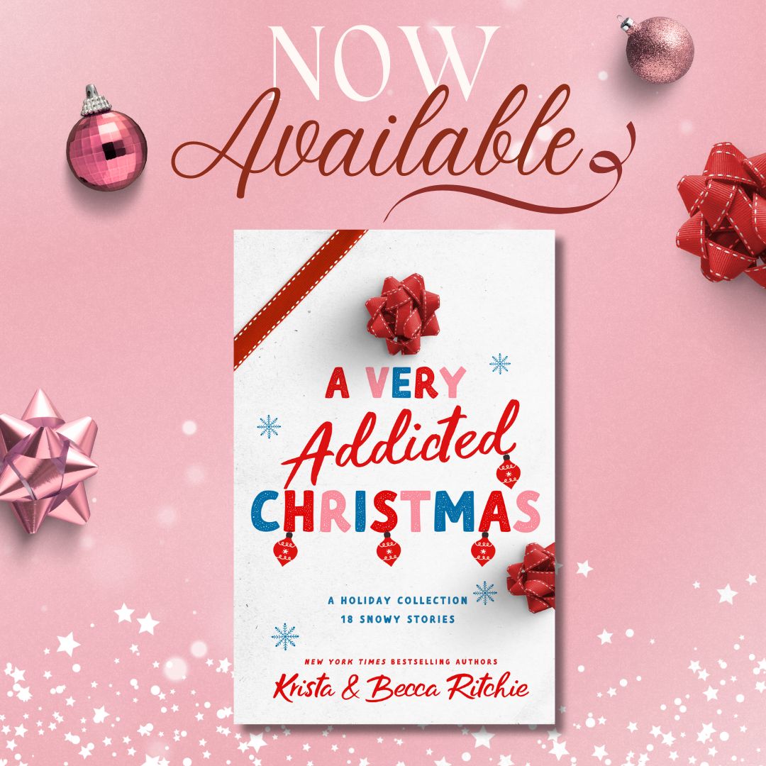 Celia (@bookfidelity) on Twitter photo A Very Addicted Christmas is a holiday collection of 18 bonus scenes collected in eBook for the very first time!
Available for a limited time only!
#AddictedSeries #KristaandBeccaRitchie #NewAdultRomance #FoundFamily #HolidayRomance #Valentineprlm <a href="/valentine_pr_/">Valentine PR & Literary Management</a> A Very Addicted Christmas is a holiday collection of 18 bonus scenes collected in eBook for the very first time!
Available for a limited time only!
#AddictedSeries #KristaandBeccaRitchie #NewAdultRomance #FoundFamily #HolidayRomance #Valentineprlm <a href="/valentine_pr_/">Valentine PR & Literary Management</a>