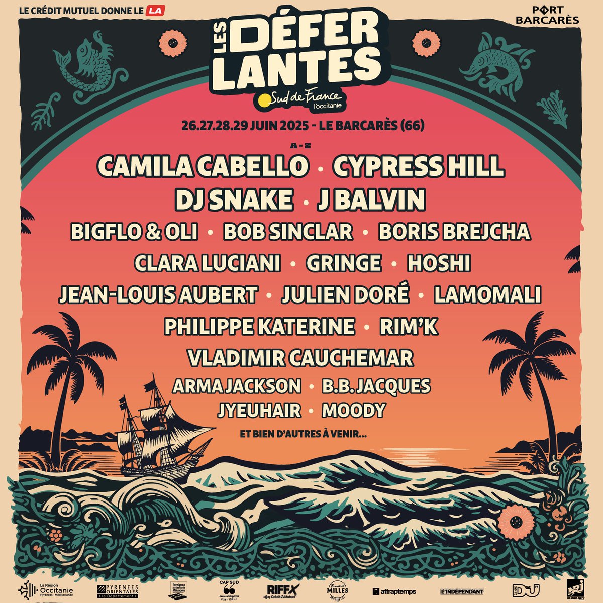 .<a href="/cypresshill/">Cypress Hill ™</a> et <a href="/jyeuhair/">JYEUHAIR</a> rejoignent la programmation de Deferlantes 🔥