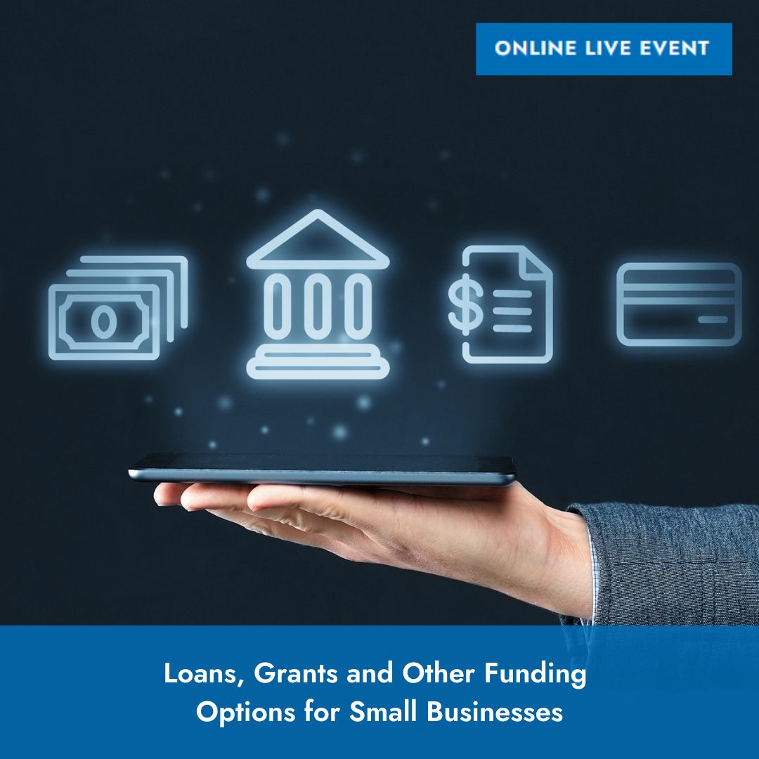 SCOREMentors's tweet photo. 12/17 - Loans, Grants and Other Funding Options for Small Businesses

Register here: https://t.co/jrjuBkN7Zh https://t.co/FbpySmiRna