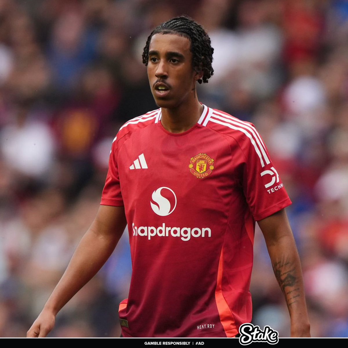 🚨Ruben Amorim says Leny Yoro is set to be included in the Manchester United squad to face Arsenal on Wednesday. #MUFC