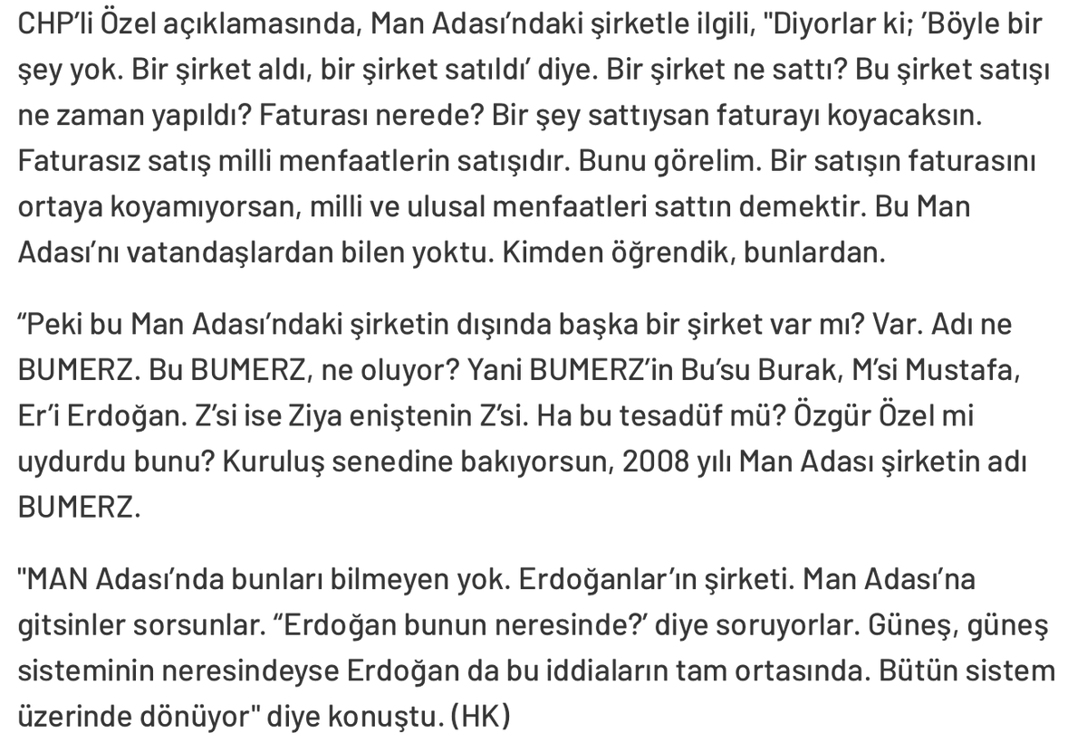 Xris1487135's tweet photo. ÖÖ, Kılıçdaroglunun Meclis'e arastırılsın dedigi önergeye karsı çıkanlardan
CHP’li Özel açıklamasında, #ManAdası’ndaki şirketle ilgili "Diyor ki; ’Böyle bir şey yok. Bir şirket aldı, bir şirket satıldı’ diye. Bir şirket ne sattı?  Faturası nerede? 
👇
https://t.co/gYavxTDiBH https://t.co/lLnN0WqKfi