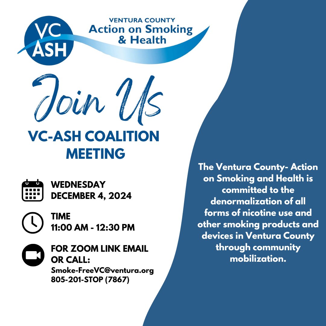 Ventura County Action on Smoking & Health tweet media