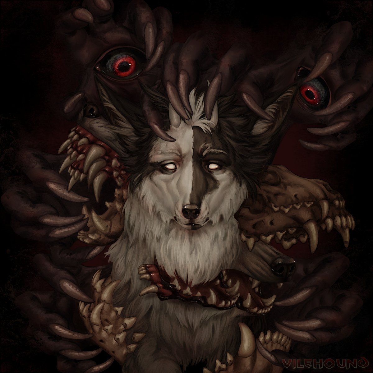 VileHound tweet media