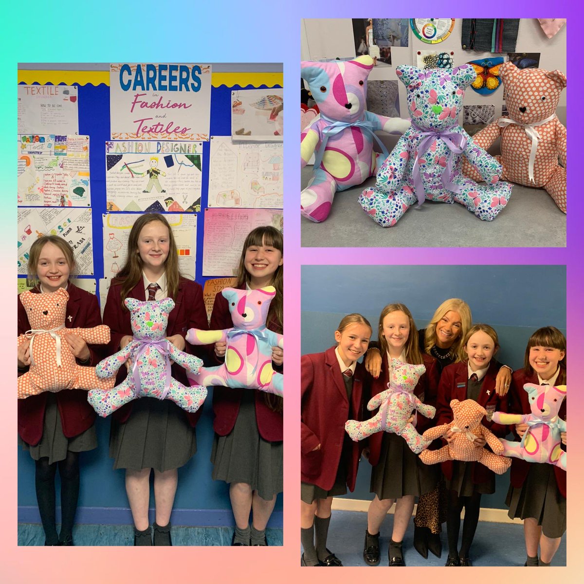 Excellent skills on show at our Fashion and Textile club 🪡 🧵🧸 ⁦<a href="/stninianshigh/">Saint Ninian's</a>⁩