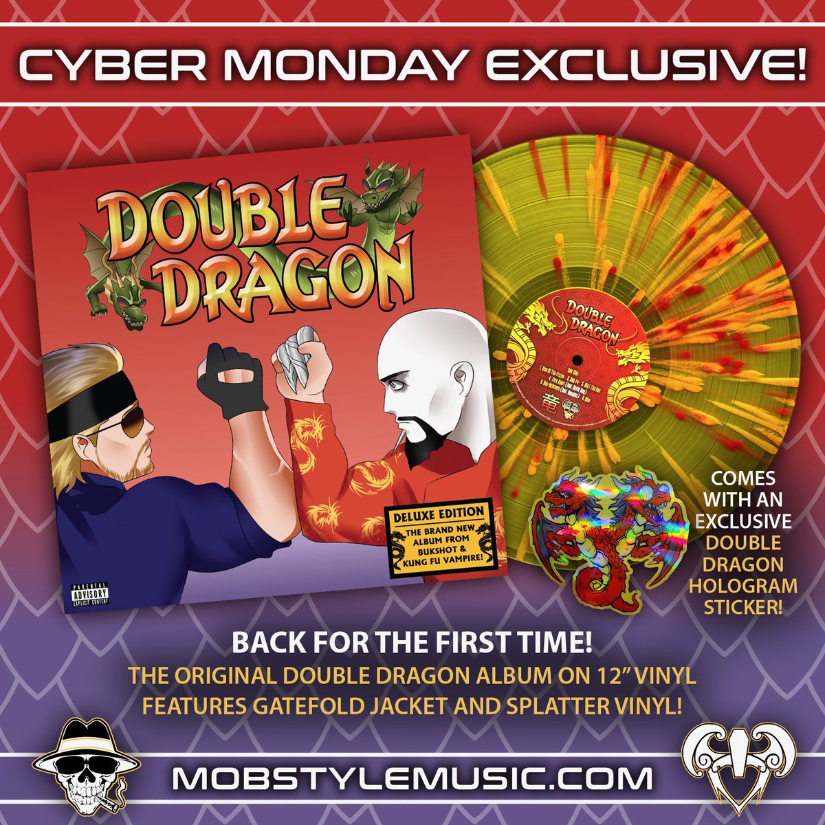 KungFuVampire's tweet photo. It’s here!! 🐲🐲 now on Vinyl! https://t.co/fiVjRVZr1F