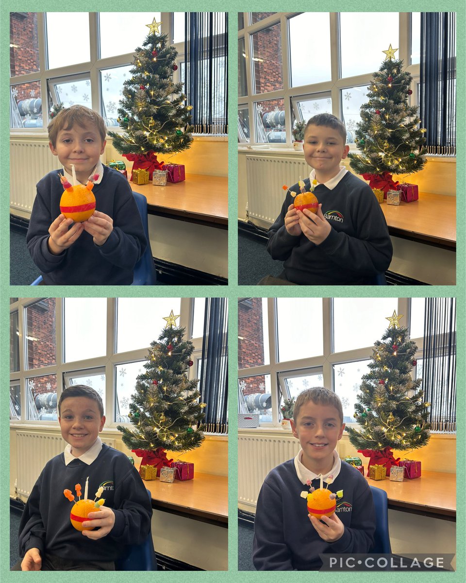 Year 5 and their wonderful Christingles!
 🎄🍊🎄 <a href="/BarntonMissR/">Miss Rutter</a>