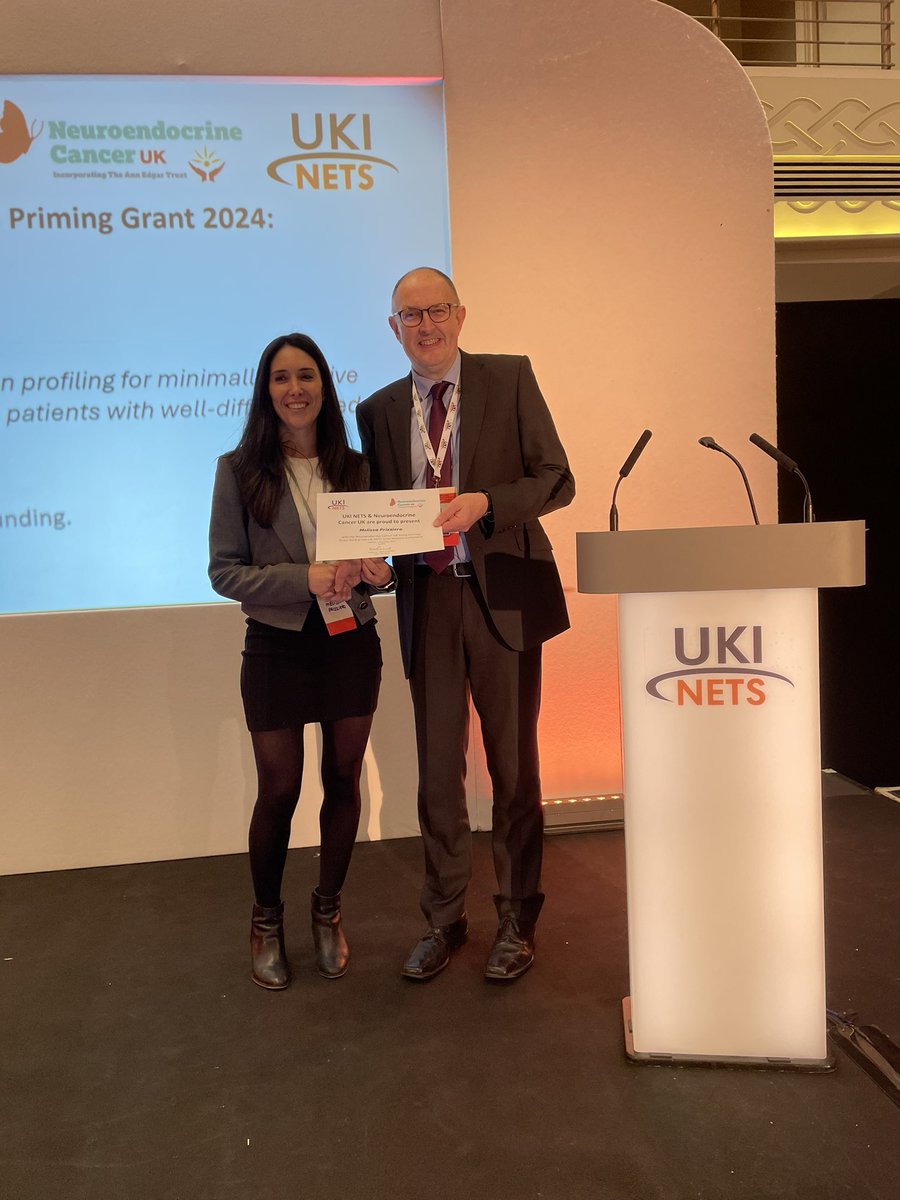 Mairead G McNamara (@mgmcnamara) on Twitter photo Well done to <a href="/MelissaFrizzie1/">Melissa Frizziero</a> on receiving <a href="/ncukcharity/">Neuroendocrine Cancer UK #NotJustNECancer</a> 24 pump priming grant; cfDNA methylation profiling for detection & classification of well diff NET, carrying on PhD work on PD-NEC <a href="/UKINETS/">UKINETS</a> <a href="/TheChristieNHS/">The Christie NHS</a> <a href="/MCRCnews/">Manchester Cancer Research Centre</a> <a href="/CRUK_MI/">CRUK Manchester Institute</a> Well done to <a href="/MelissaFrizzie1/">Melissa Frizziero</a> on receiving <a href="/ncukcharity/">Neuroendocrine Cancer UK #NotJustNECancer</a> 24 pump priming grant; cfDNA methylation profiling for detection & classification of well diff NET, carrying on PhD work on PD-NEC <a href="/UKINETS/">UKINETS</a> <a href="/TheChristieNHS/">The Christie NHS</a> <a href="/MCRCnews/">Manchester Cancer Research Centre</a> <a href="/CRUK_MI/">CRUK Manchester Institute</a>