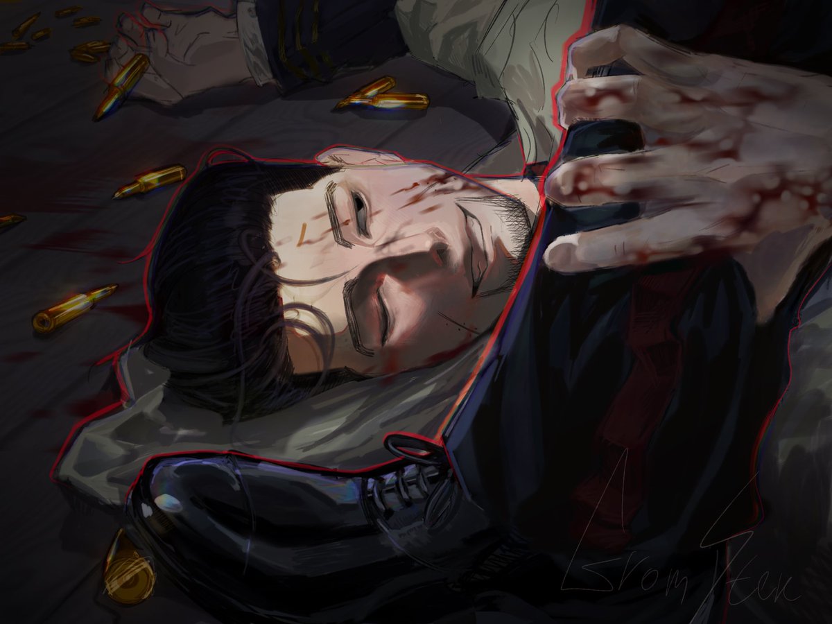 StekGrom's tweet photo. !FAKE BLOOD!

I love that cat so much😮‍💨
#goldenkamuy #ゴールデンカムイ#Ogata #HyakunosukeOgata #TokushirōTsurumi #Grom_Stek https://t.co/vjk5lsMRHP