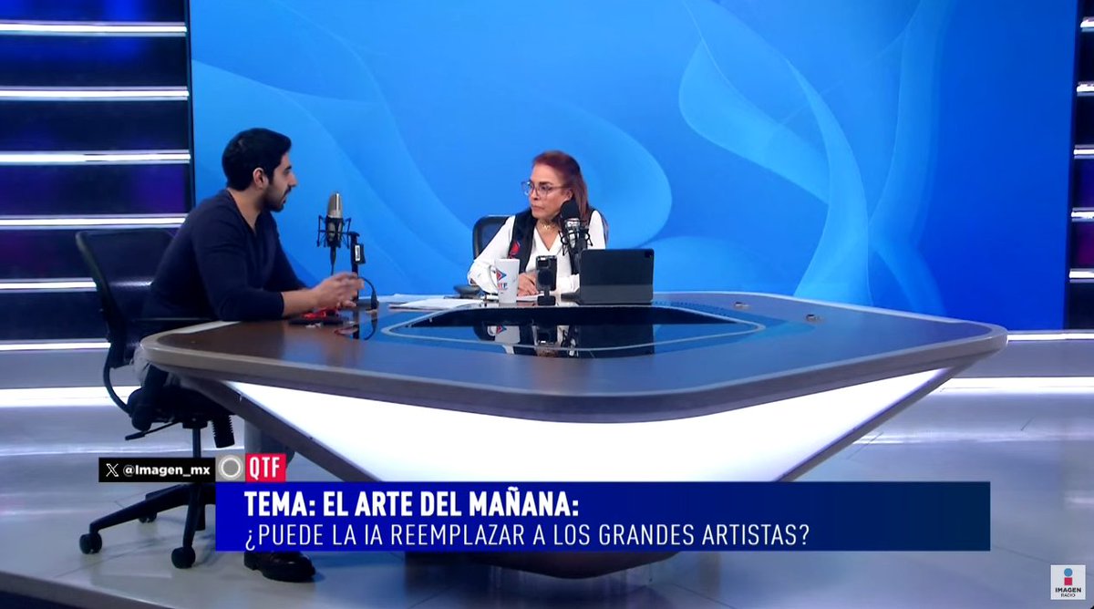 qtf's tweet image. El arte del mañana: ¿puede la IA reemplazar a los grandes artistas? Descúbrelo con Zaid Badwan, @ElHombreRobot