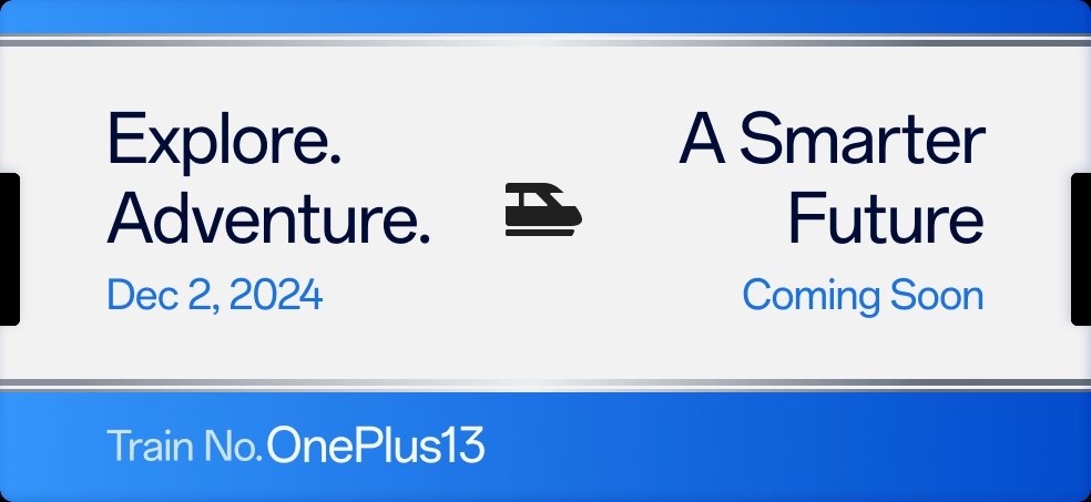 KalraOffical's tweet photo. @OnePlus 13 Train – Grab your ticket and get on board the OnePlus 13 train. Let's explore now. #A11EyesAhead. #OnePlus13
 https://t.co/4azfbMqVya***************** https://t.co/ayXubzJL9s