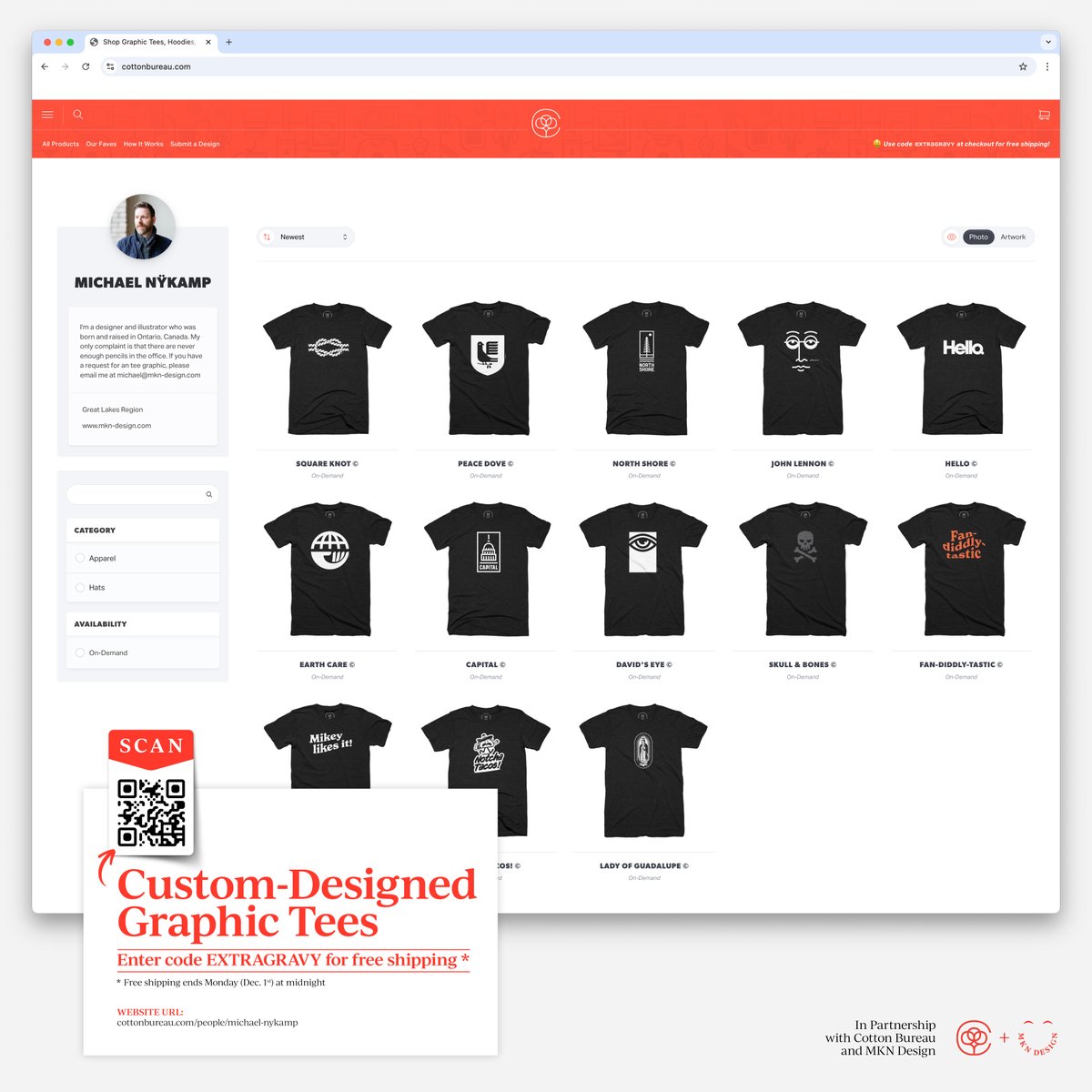 ✨FREE SHIPPING✨on my custom graphic tees until midnight via <a href="/cottonbureau/">Cotton Bureau ➡️ cottonbureau.com on Bluesky</a>! Snag a graphic hoodie or a tee. All apparel comes in a variety of clothing types, styles, fits, sizes, materials, and colors + support small business like mine. Link to page → cottonbureau.com/people/michael…