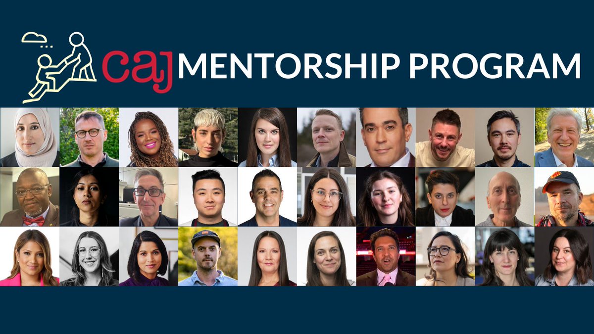 The best deal on the internet right now — in our biased opinion — is a brand-new edition of the CAJ mentorship program!

This holiday season, give yourself the gift of a journalism mentor! (We have 30!!) Tell your newsrooms and friends. APPLY BY FRIDAY! caj.ca/programs/mento…