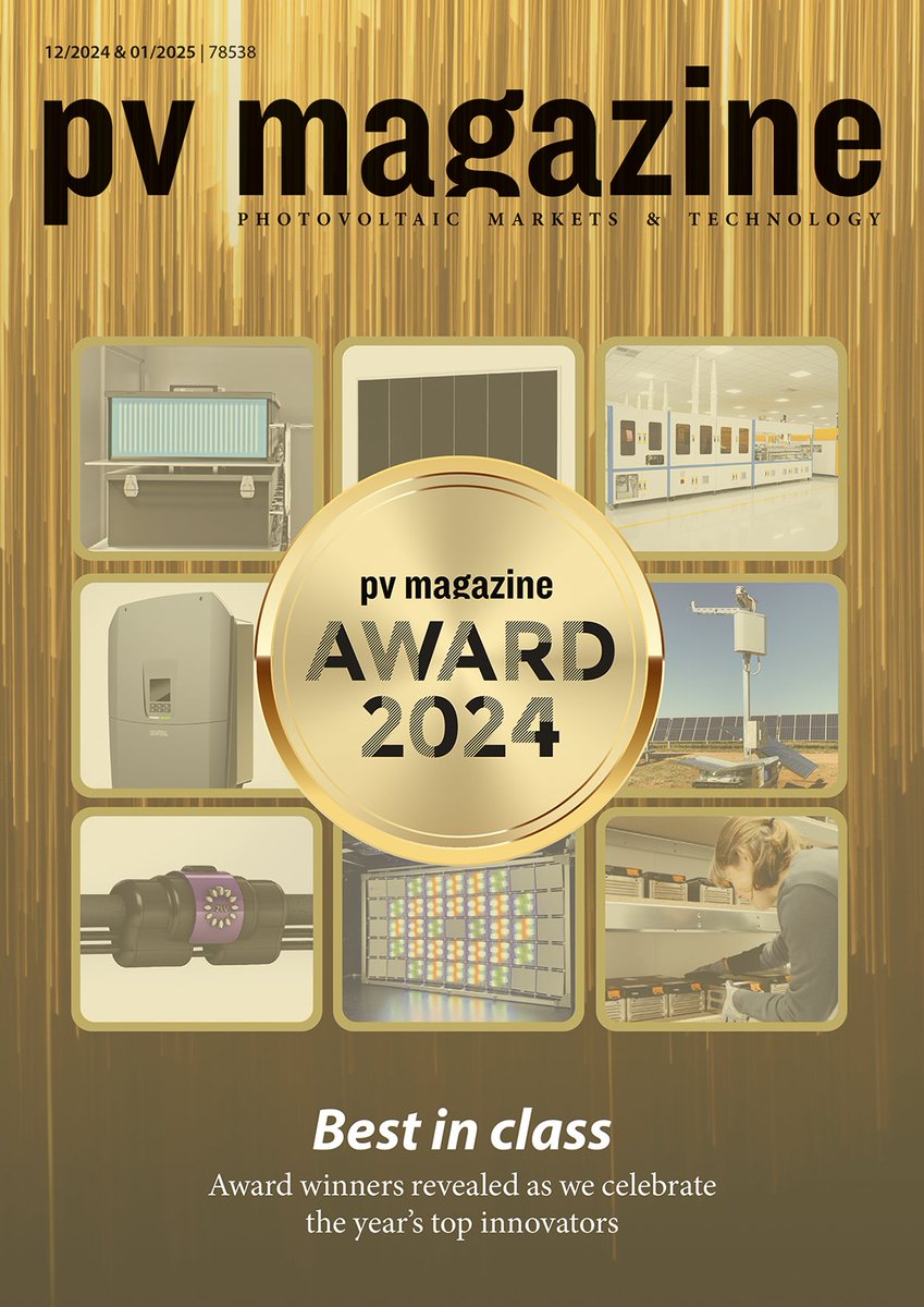 📢 pv magazine Winter 2024 edition is out! 🎉
🌞 Highlights:

🔋 The 2 kV transition
🏝️ Greek microgrids
🇺🇸   IRA impacts
💻 Fault detection in solar PV
🛠️ Steel frames
📊 Energy bill innovations

👉 Read now: bit.ly/4ghxzs3

#pvmagazine #CleanEnergy #SolarEnergy