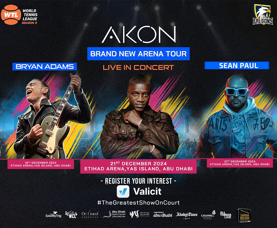 Tickets for #TheGreatestShowOnCourt are available! Book today at Valicit.com

Remember to use Valicit20 at checkout for an exclusive discount!