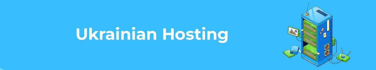 VIKHOST's tweet photo. Buy VPS / Dedicated Server from VIKHOST - Ukrainian Hosting Provider 🇺🇦✅

Read in our blog – Ukrainian Hosting. Discover The Pros. Choose a Ukraine VPS Hosting or Dedicated Hosting:
https://t.co/mfBn7XGyS6

#VIKHOST #UkrainianHosting #VPS #DedicatedServers https://t.co/lydNgmYuRs