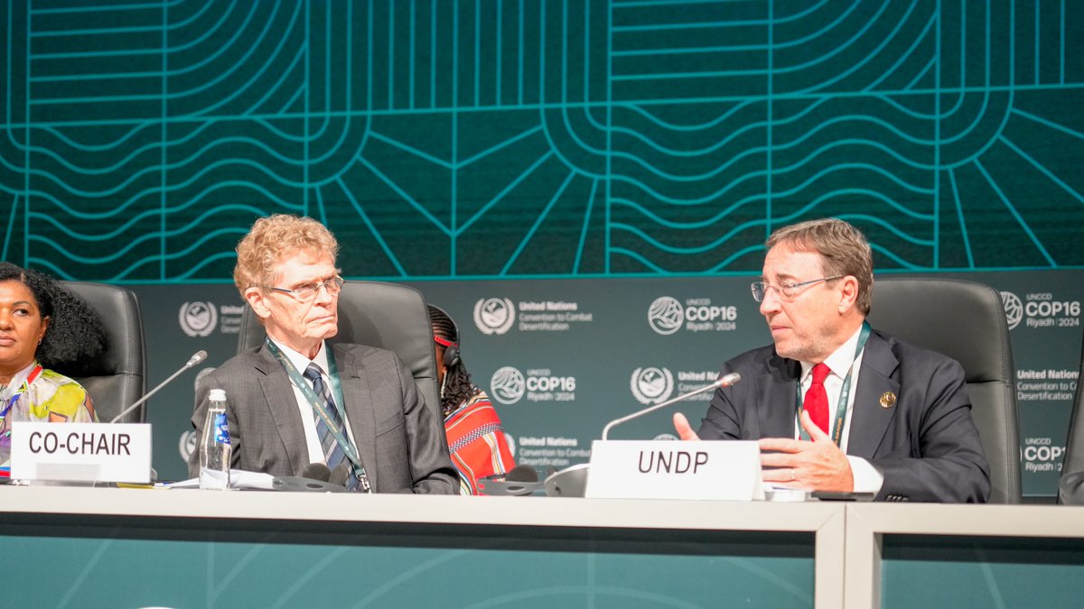 Major commitments were announced at the Ministerial Dialogue on Drought Resilience at #COP16Riyadh. 

The Islamic Development Bank <a href="/isdb_group/">IsDB Group</a> and the <a href="/TheOPECFund/">The OPEC Fund for International Development</a> have each committed $1 billion to the Riyadh Drought Resilience Partnership through 2030.

I applaud this bold