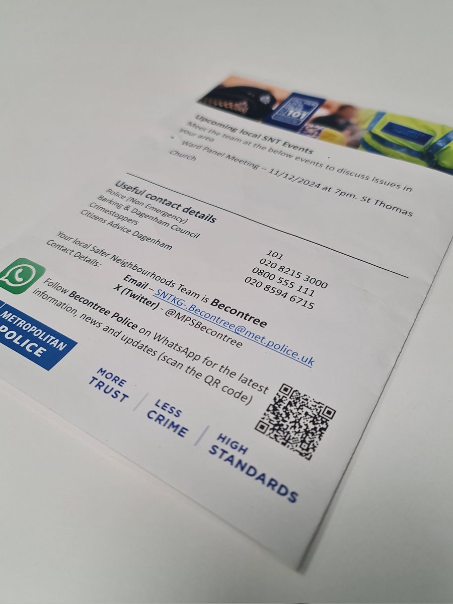 Becontree Police (@mpsbecontree) on Twitter photo Today, we hit the streets of Litchfield Road, connecting with residents and sharing essential, hands-on burglary prevention tips. #Dagenham
<a href="/MPSBarkDag/">Barking & Dagenham MPS</a>
<a href="/essex_crime/">Essex Crime & Surrounding Areas.</a>
<a href="/LocalCrimeBeats/">LocalCrimeBeats</a> <a href="/CllrDRodwell/">Cllr Darren Rodwell</a> 1100EA Today, we hit the streets of Litchfield Road, connecting with residents and sharing essential, hands-on burglary prevention tips. #Dagenham
<a href="/MPSBarkDag/">Barking & Dagenham MPS</a>
<a href="/essex_crime/">Essex Crime & Surrounding Areas.</a>
<a href="/LocalCrimeBeats/">LocalCrimeBeats</a> <a href="/CllrDRodwell/">Cllr Darren Rodwell</a> 1100EA