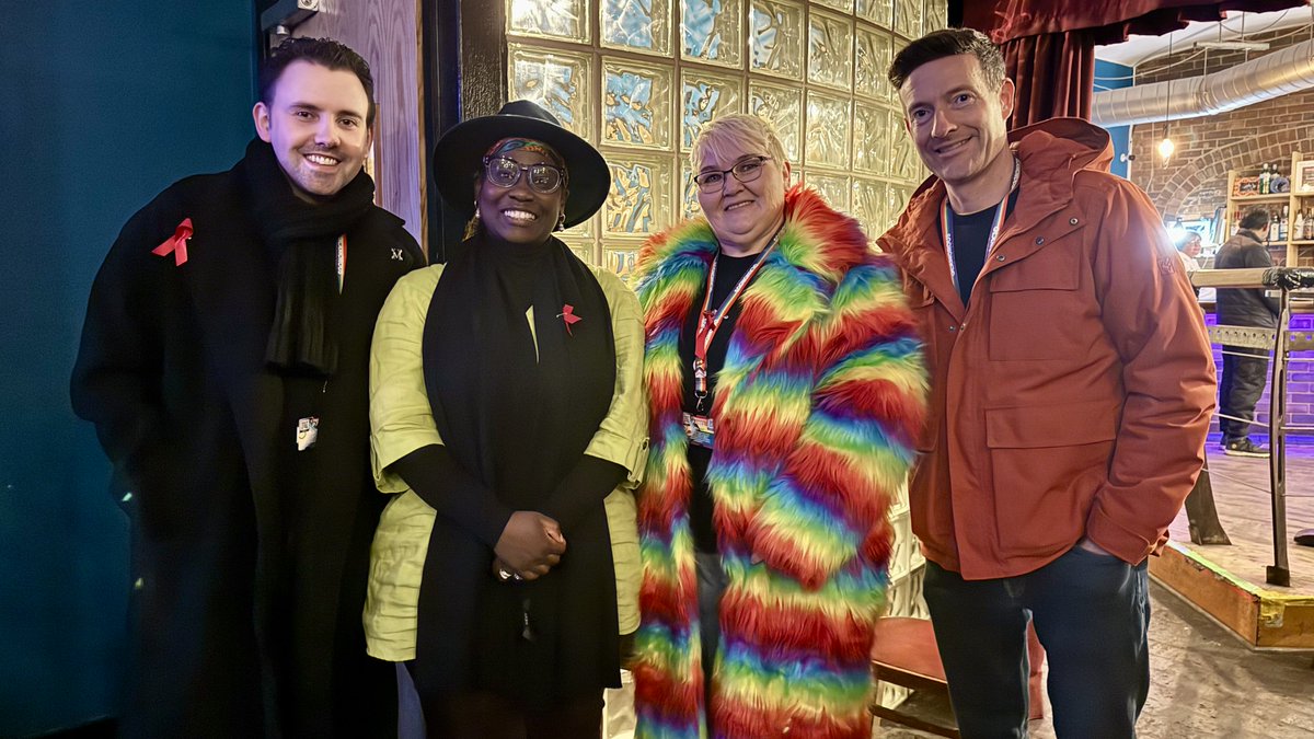 unityincov's tweet photo. 🌈 What a weekend for Unity in Coventry! 🌟 Huge thanks to all who joined our World AIDS Day Vigil at the Cathedral ❤️ &amp; Coventry Pride's Vigil 🕯️💜. We wrapped up with a festive team curry at The Squirrel 🐿️✨ Thank you, Coventry, for your love &amp; solidarity! 💖 #UnityInCoventry https://t.co/Dt5DKIXS1E