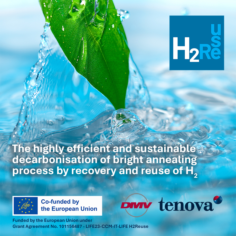 💧 Excited to partner in the EU-funded LIFE H2Reuse project! Together with DMV, we’re decarbonizing the bright annealing process by recovering &amp; reusing #hydrogen. A step towards lower emissions, energy efficiency &amp; reduced waste. 👉 tenova.com/newsroom/lates…