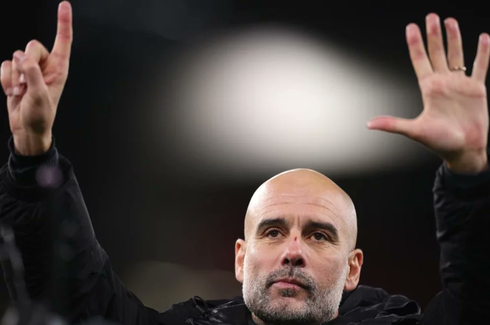 iDiskiTimes's tweet photo. "I didn’t expect it from the people from Liverpool but it’s fine, it’s part of the game."

Manchester City coach Pep Guardiola has opened up on raising six fingers as a reminder of the number of Premier League titles he has won following his side’s 2-0 defeat to Liverpool. https://t.co/2VWl6O907P