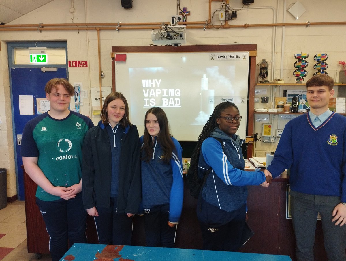 Kevin Delahunty STJ Rush (@kevdelahuntybio) on Twitter photo And well done to Social Ed student Jonas on organising the second talk on teenage vaping, delivered by Stephanie and <a href="/YsiRush/">YSI St Joseph’s Rush</a> team Ava, Aisling and Adam. <a href="/stjosephsrush/">St Joseph's Rush</a> <a href="/Katie_Connolly4/">Katie Connolly</a> <a href="/ainemelynch/">Áine Lynch</a> <a href="/TYSTJRush/">Transition Year, St Joseph's, Rush</a> And well done to Social Ed student Jonas on organising the second talk on teenage vaping, delivered by Stephanie and <a href="/YsiRush/">YSI St Joseph’s Rush</a> team Ava, Aisling and Adam. <a href="/stjosephsrush/">St Joseph's Rush</a> <a href="/Katie_Connolly4/">Katie Connolly</a> <a href="/ainemelynch/">Áine Lynch</a> <a href="/TYSTJRush/">Transition Year, St Joseph's, Rush</a>