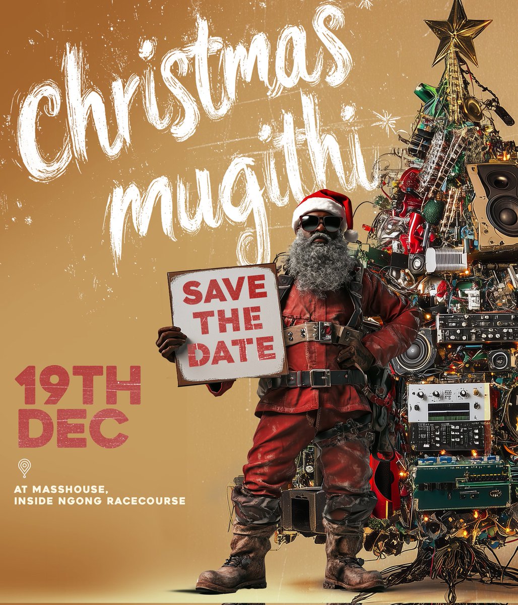 The ultimate Christmas vibe is brewing! 🎶✨ Save the date—December 19th at <a href="/masshouse_ke/">Masshouse•Live ™️</a>. Good music, delicious food, and rich culture await. Ticket details and lineup coming soon—keep an eye out! 🎄🍴 #MugithiNight #ChristmasAtMasshouse #Festive