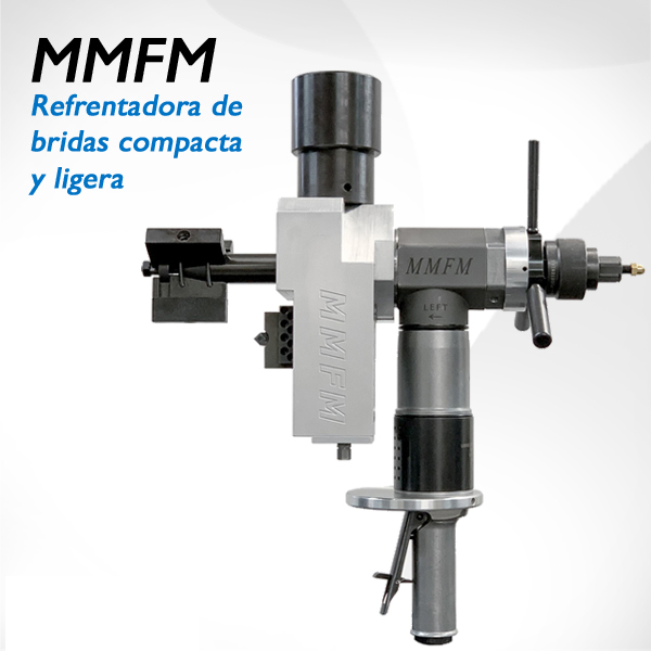 KALMIA_SA's tweet photo. MMFM (Mini Manual FlangeMill) #Refrentadora de bridas compacta y ligera.
Accionamiento neumático o eléctrico.
Rango de refrentado 37mm - 254mm / 1,45" - 10".
#Mecanizado en #espiral tipo #gramófono con hasta 50 surcos por pulgada.
https://t.co/JMNNLsugmB

#flangefacer #industria https://t.co/dEdFslKBml