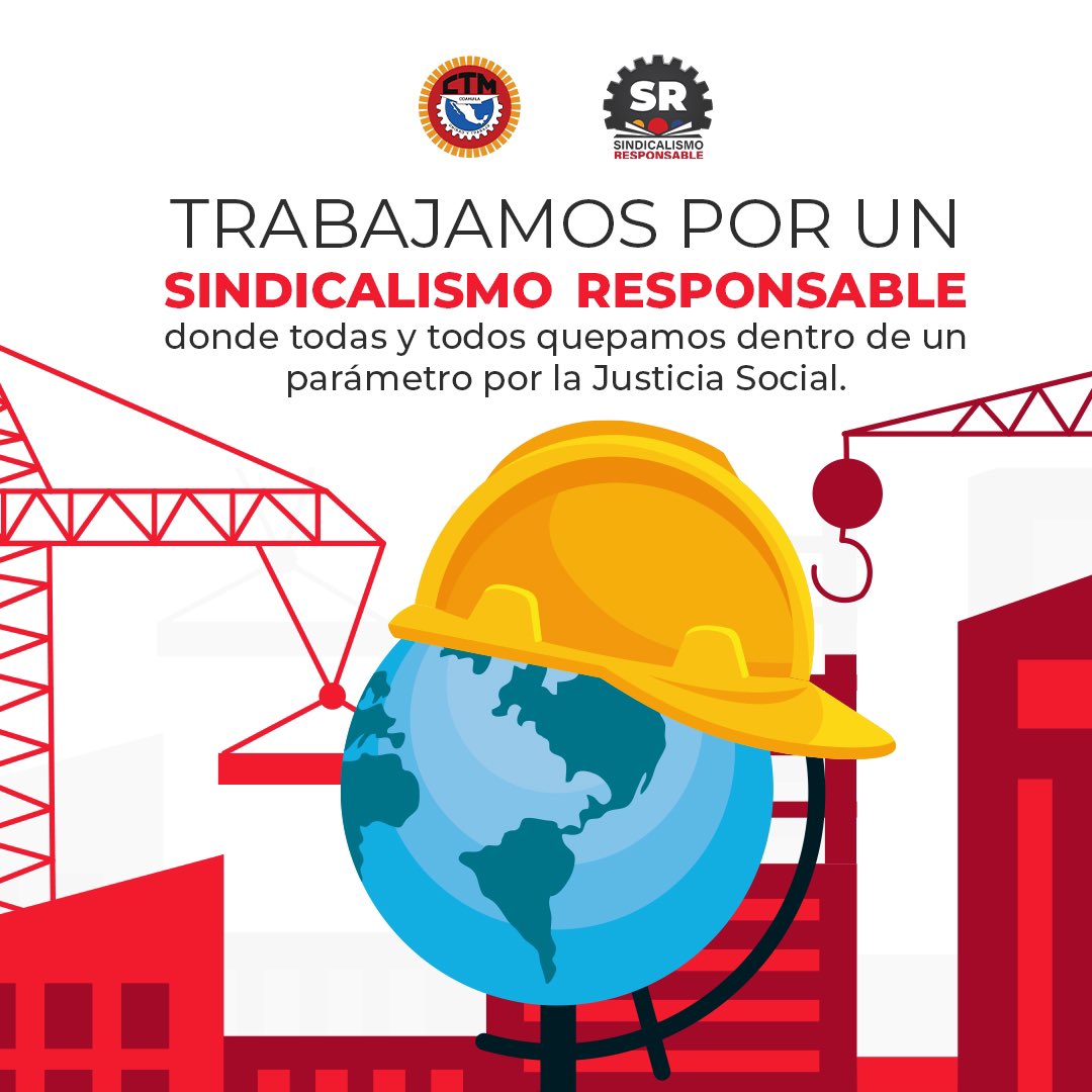 CTM_Coahuila's tweet photo. En el Sindicalismo Responsable, Progresista y Democrático cabemos todos; con mejoras constantes y con propuestas y planes concretos en beneficio de las familias trabajadoras. https://t.co/61cWg60sVA