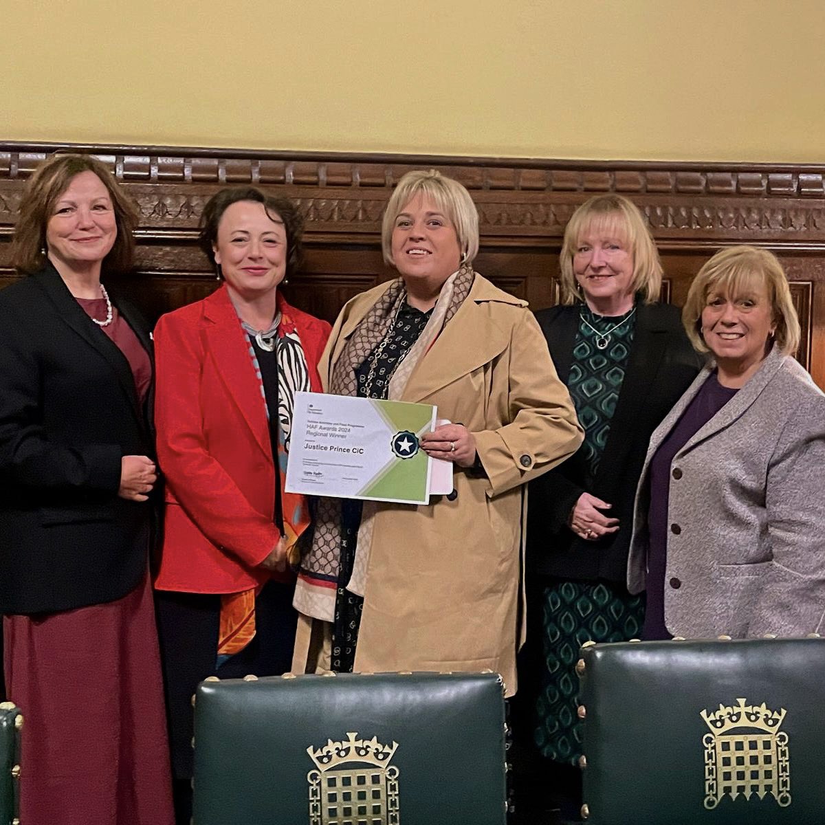 Congratulations to Longbenton’s <a href="/JusticePrince/">Justice Prince</a> on receiving an award in Parliament for their contribution to the community.

It was great to join with <a href="/KCforNTyneside/">Cllr Karen Clark</a> and Mary Glindon MP 👏