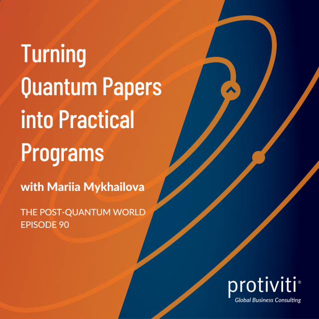 TimMaloneyJr's tweet photo. Interested in becoming a quantum coder but you need to boost your skillset? Protiviti’s Konstantinos Karagiannis chats with Mariia Mykhailova, a Microsoft Quantum software engineer, who has written several books on the topic. Listen now! https://t.co/exa2oW6dNN https://t.co/LAbwEt7djf