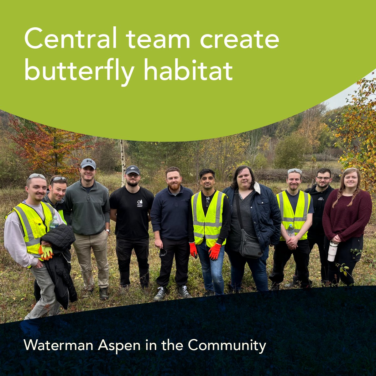 watermanaspen's tweet photo. Our team in the Central region recently spent their Waterman Aspen in the Community day with @ChilternSociety near Wendover Woods to clear a meadow and create a butterfly habitat.
Thank you to everyone who took part
#waitc #csr #teambuilding #IVD2024 https://t.co/RtlCpRtchT