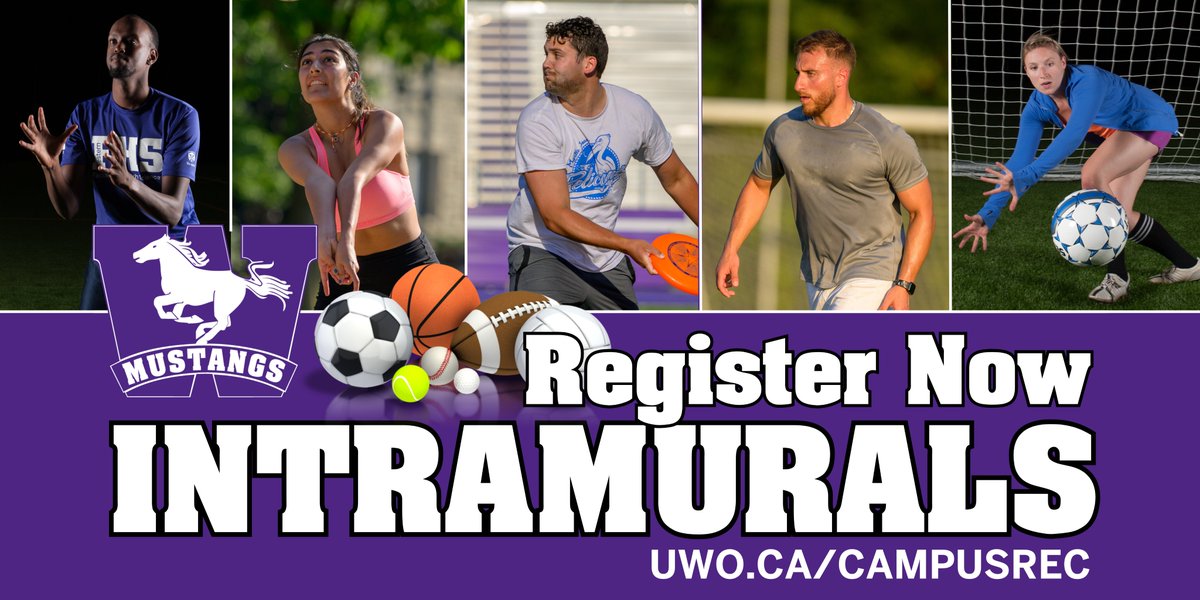 Western Campus Rec (@western_rec) on Twitter photo Registration is open now for Winter Western #Intramurals that start in January 2025.
uwo.ca/campusrec/intr…
League space is limited, and registration is first come, first served.
#WesternRec #GetInvolved #StayActive #HaveFun <a href="/WesternU/">Western University</a> <a href="/westernuSE/">Student Experience</a> <a href="/WesternUSC/">Western USC</a> <a href="/WesternMustangs/">Western Mustangs</a> Registration is open now for Winter Western #Intramurals that start in January 2025.
uwo.ca/campusrec/intr…
League space is limited, and registration is first come, first served.
#WesternRec #GetInvolved #StayActive #HaveFun <a href="/WesternU/">Western University</a> <a href="/westernuSE/">Student Experience</a> <a href="/WesternUSC/">Western USC</a> <a href="/WesternMustangs/">Western Mustangs</a>