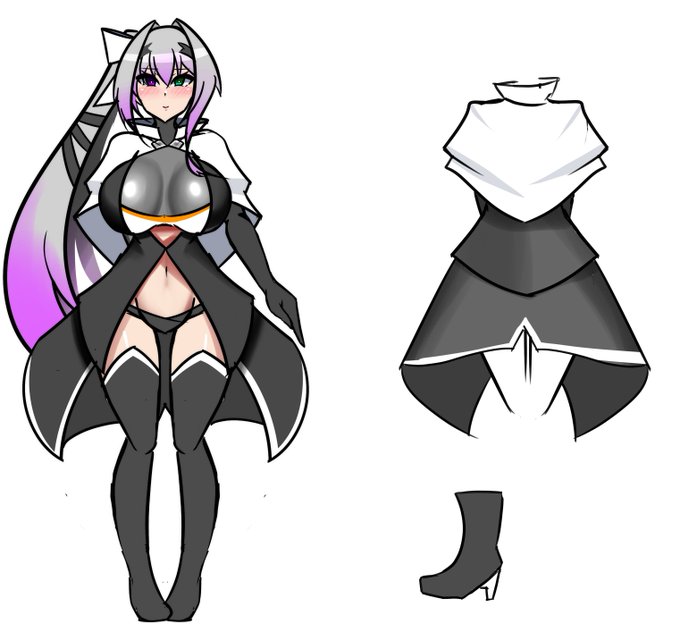 うちの子ニューファントム。
精霊の力が入っているのでオッドアイになってます('ω') 