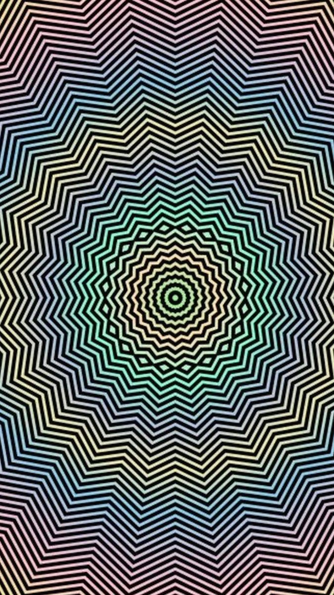 ElTematics's tweet photo. Activa tu glándula pineal. 
Mira fijamente al centro y verás... https://t.co/ynBWDMuD7P