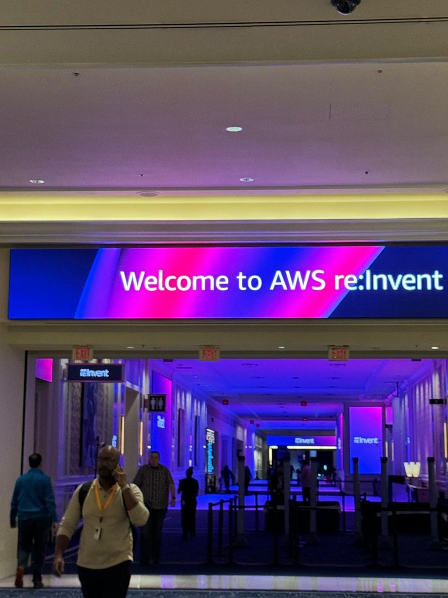I’m here in Las Vegas with the team for the annual AWS re:Invent. Excited to learn and connect!