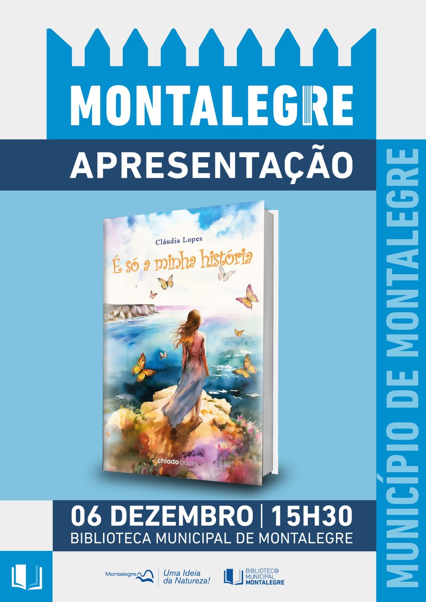 MONTALEGRE | LIVRO - "É SÓ A MINHA HISTÓRIA" - APRESENTAÇÃO NA BIBLIOTECA MUNICIPAL
#municipiodemontalegre #montalegre #bibliotecademontalegre
