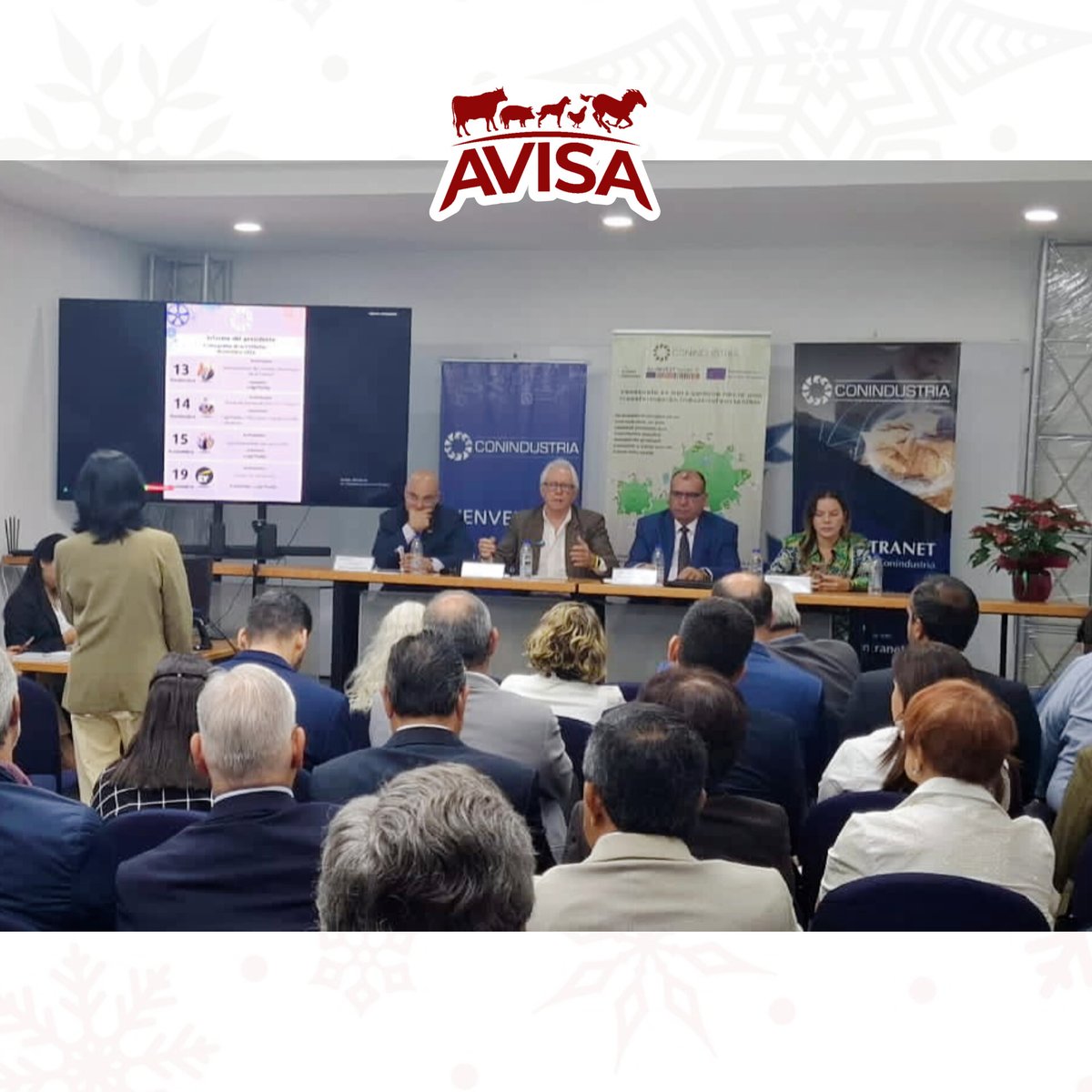 AvisaVenezuela's tweet image. #EnDesarrollo: AVISA presente en la Asamblea administrativa de conindustria.

#AVISAVenezuela #Conindustria #Venezuela