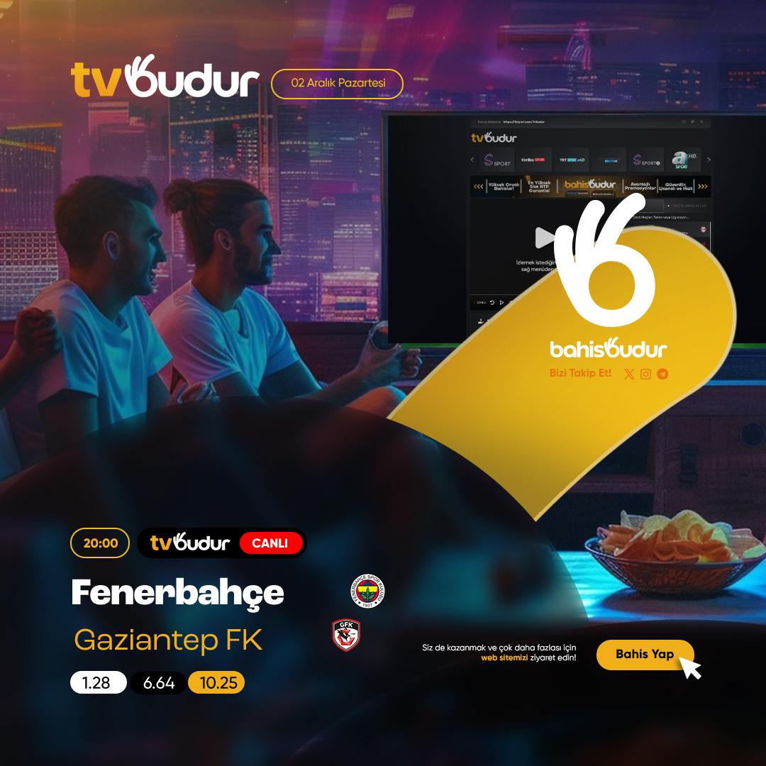 tvbudur's tweet photo. ⏰ 20:00
⚽️ Fenerbahçe 🆚 Gaziantep FK
🔴 CANLI

📺 https://t.co/Pesl7Eog4Q

➡️ Kesintisiz Erişim: https://t.co/GICrSgMtO6 https://t.co/nPx0F0ShQv